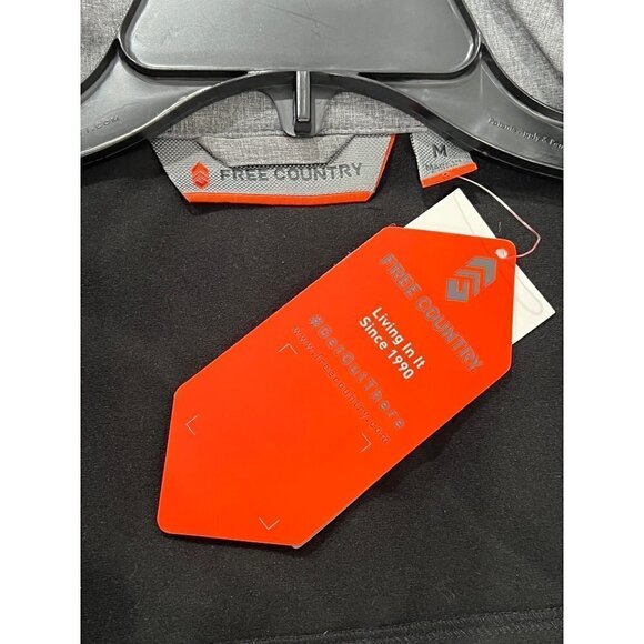 NEW Free Country Men's Base Camp II Softshell Jacket Size M Light Grey MSRP$100 - Picture 8 of 10